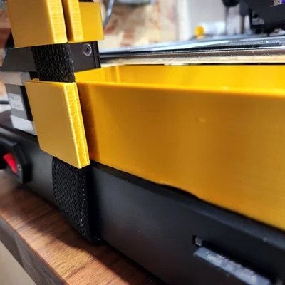 Ender 3 V3 SE - Kẹp giữ dây & khay chứa (bên trái)
