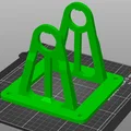 Đế đỡ cuộn nhựa in 3D Filament Spool Winder phiên bản gia cố chắc chắn - Thumbnail 1