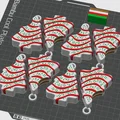 Mô hình trang trí cây thông Noel Little Debbie in 3D đa sắc màu - Thumbnail 2