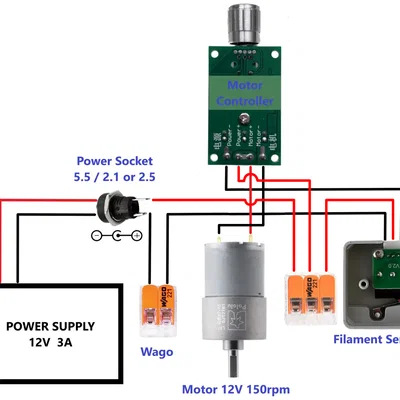 Bệ trượt (movable platform) cho Creality Filament Sensor