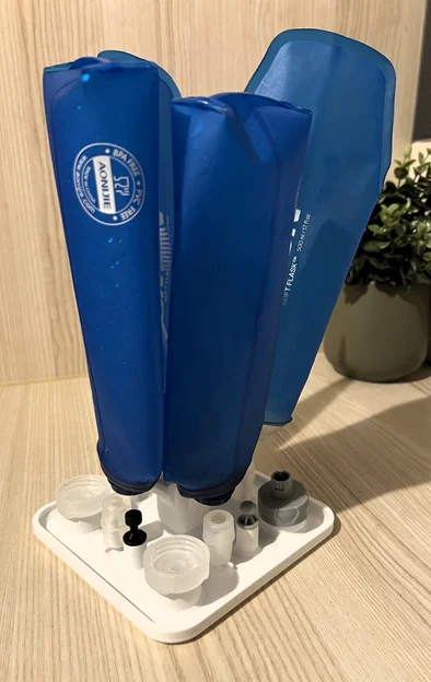Giá úp/thoát nước cho bình mềm (Égouttoirs flasques souples) - Image 2