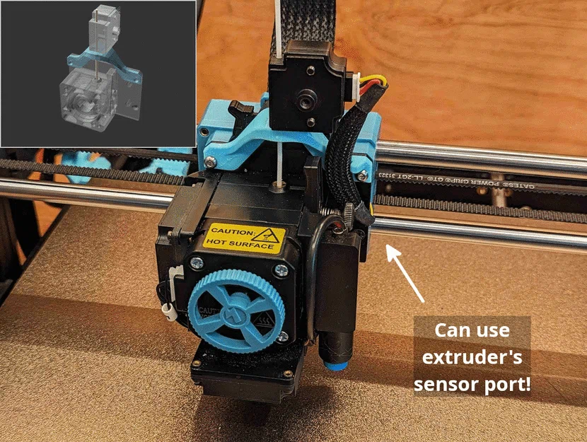 Mount gắn extruder cho filament runout sensor của Sovol SV06 Plus - Image 1