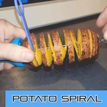 Potato Spiral – Dụng cụ cắt khoai tây xoắn ốc