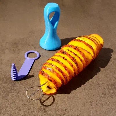 Potato Spiral – Dụng cụ cắt khoai tây xoắn ốc