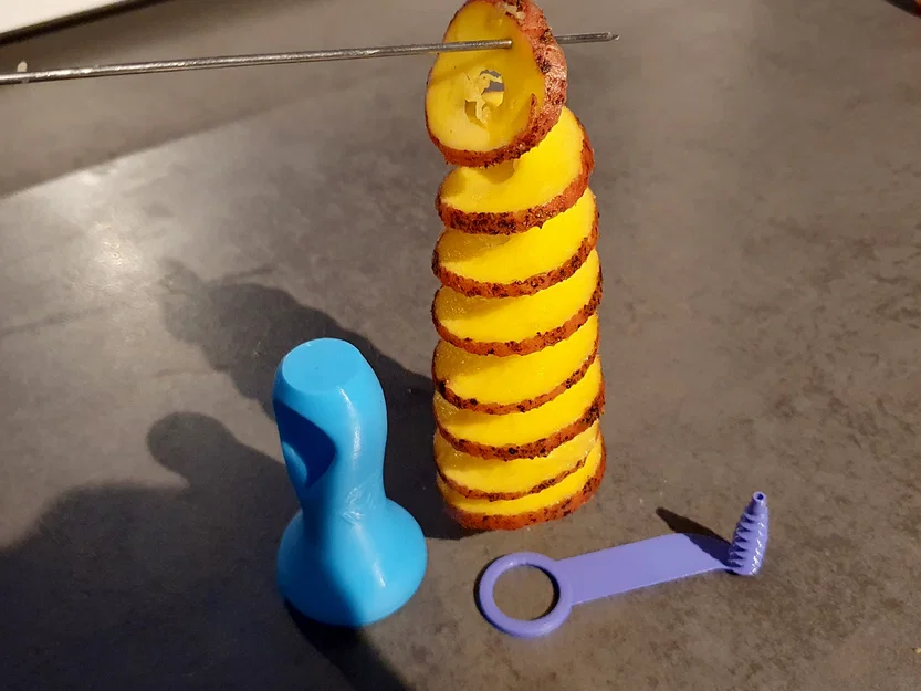 Potato Spiral – Dụng cụ cắt khoai tây xoắn ốc - Image 3