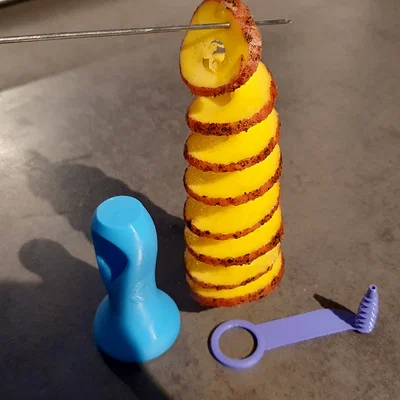 Potato Spiral – Dụng cụ cắt khoai tây xoắn ốc