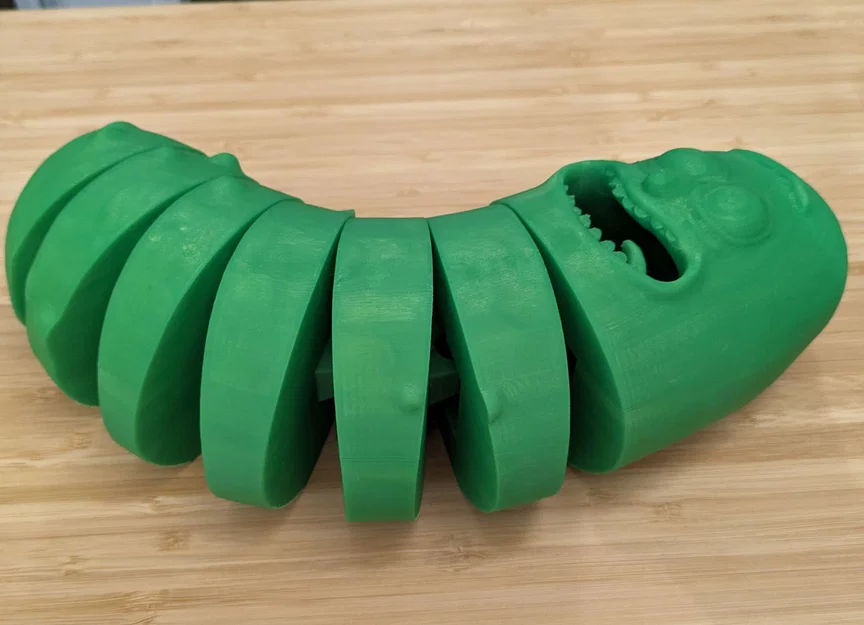Mô hình Articulated Pickle Rick in 3D chất lượng cao - Khớp nối linh hoạt - Image 1