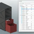 Ngăn kéo tham số tuỳ biến hoàn toàn (Fully customisable parametric drawers) - Thumbnail 2