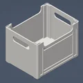 Thùng lưu trữ xếp chồng 260×200×180, vừa kệ treo tường Ikea - Thumbnail 2