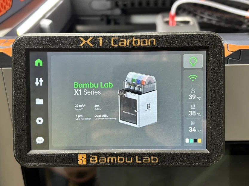 Khung bảo vệ màn hình cho Bambu Lab X1C (Screen Cover) - Image 1