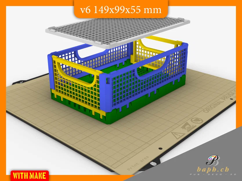 Thùng gập & xếp chồng Foldable and stackable Crate (S) - Image 1