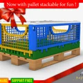 Thùng gập & xếp chồng Foldable and stackable Crate (S) - Thumbnail 2