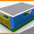 Thùng gập & xếp chồng Foldable and stackable Crate (S) - Thumbnail 3