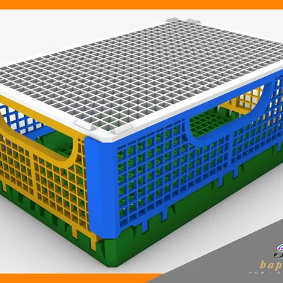Thùng gập & xếp chồng Foldable and stackable Crate (S)