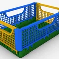 Thùng gập & xếp chồng Foldable and stackable Crate (S) - Thumbnail 4