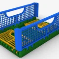 Thùng gập & xếp chồng Foldable and stackable Crate (S) - Thumbnail 5
