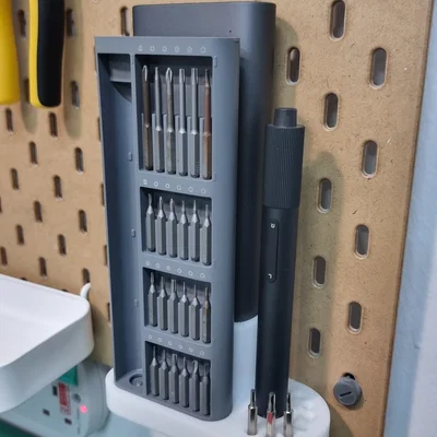 Giá treo Xiaomi Electric Screwdriver | Bộ sưu tập Ikea Skadis (Độ khó vừa)