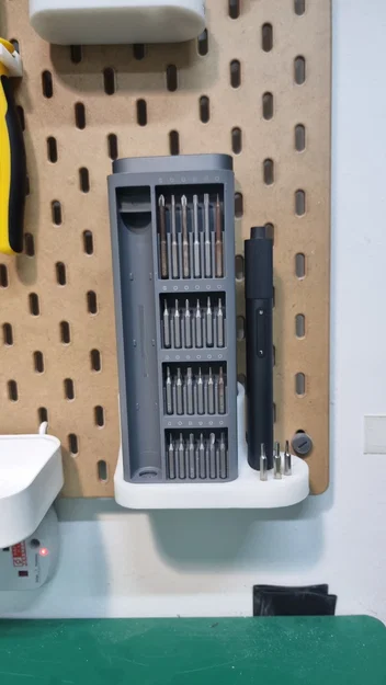 Giá treo Xiaomi Electric Screwdriver | Bộ sưu tập Ikea Skadis (Độ khó vừa) - Image 2