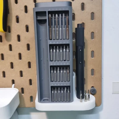 Giá treo Xiaomi Electric Screwdriver | Bộ sưu tập Ikea Skadis (Độ khó vừa)