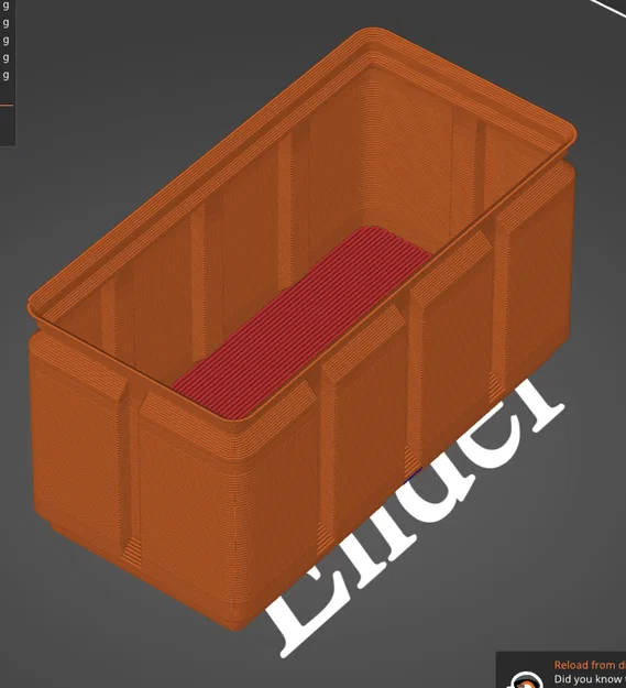 Khay GridFinity cỡ lớn in Vase Mode (Large GridFinity vase mode bins) - Image 1