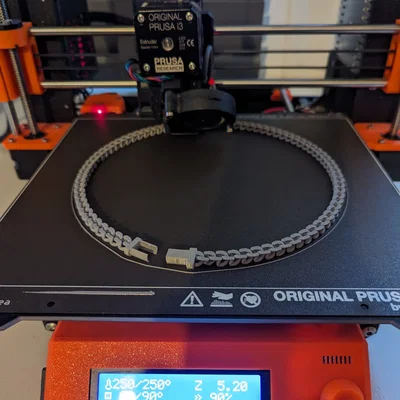 Dây chuyền U-CHAIN print-in-place có khóa