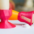 Bộ chuốt nến & chân nến (candlestick) – Candle Sharpener & Holder - Thumbnail 1