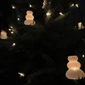Miếng gắn người tuyết cho dây đèn (trang trí cây thông Noel) - Thumbnail 5