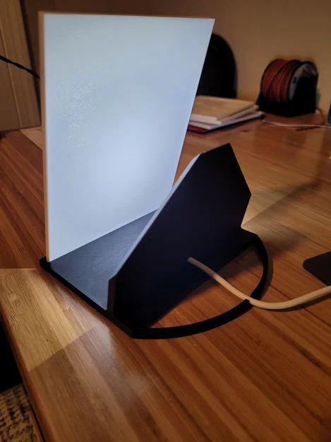 Đế giữ Lithophane kèm LED Cob Strip - Image 3