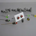 Giá giữ LED 3mm (3mm LED Holder) - Thumbnail 1