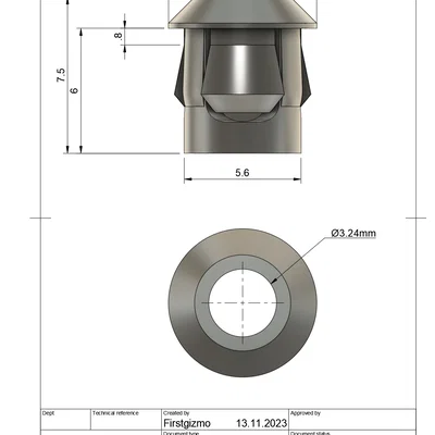 Giá giữ LED 3mm (3mm LED Holder)