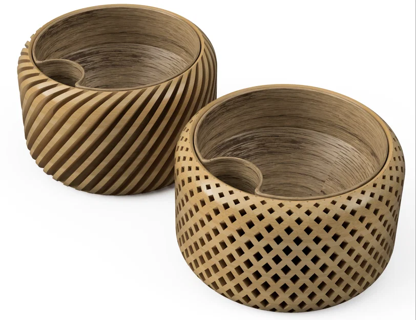 Chậu trồng cây tự tưới xoắn ốc (Helical Self Watering Planters) - Image 1