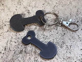 Shopping Cart Coin Key (Đồng xu/khóa cho xe đẩy mua sắm) - Image 2