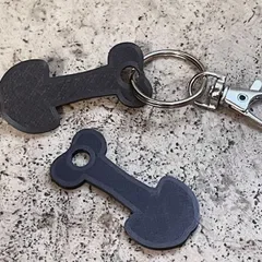 Shopping Cart Coin Key (Đồng xu/khóa cho xe đẩy mua sắm)
