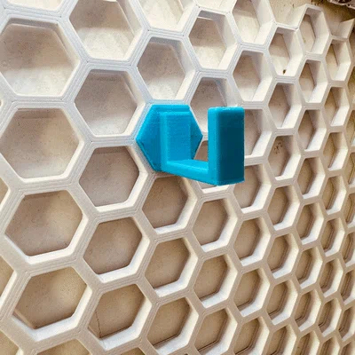 Giá đỡ thước thủy HSW (bản lớn) cho Honeycomb Storage Wall