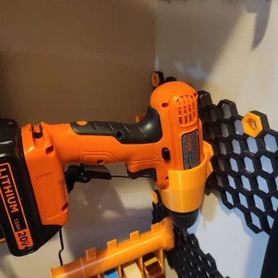 Giá treo tường Multiboard/HSW cho máy khoan Black and Decker