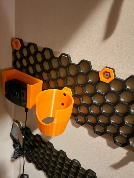 Giá treo tường Multiboard/HSW cho máy khoan Black and Decker - Image 3