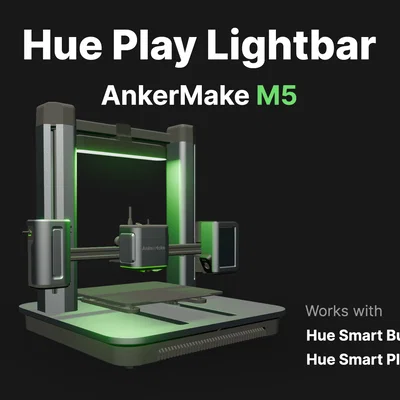 Ngàm gắn Hue Play Lightbar cho AnkerMake M5