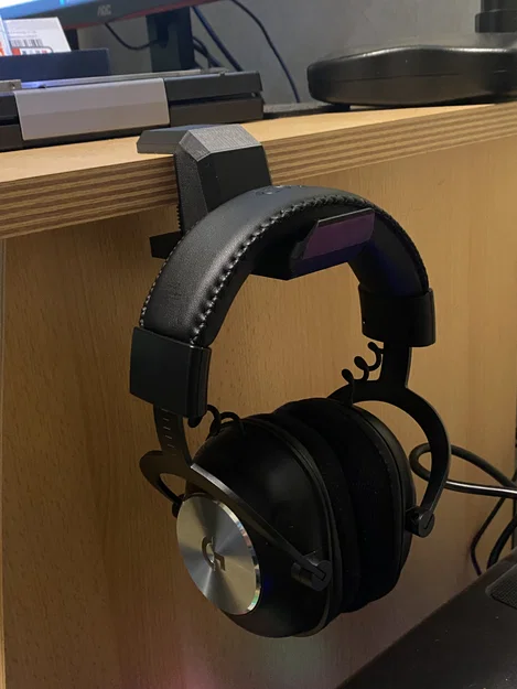 Giá treo tai nghe đa năng kẹp bàn (Headset Mount Universal) - Image 1