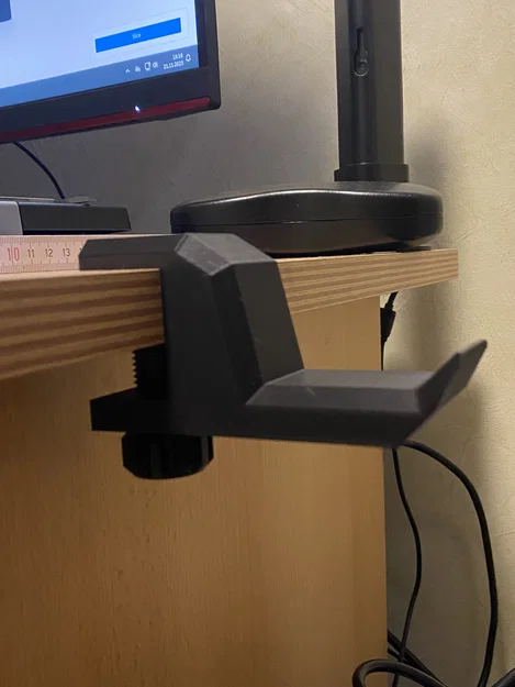 Giá treo tai nghe đa năng kẹp bàn (Headset Mount Universal) - Image 2