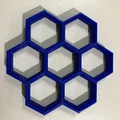 Khung lục giác mở rộng cho hệ thống lưu trữ Honeycomb Storage Wall - Thumbnail 1