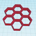 Khung lục giác mở rộng cho hệ thống lưu trữ Honeycomb Storage Wall - Thumbnail 2