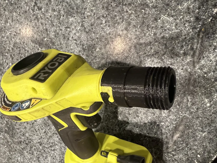 Adapter nối Ryobi inflator P738 sang ống nước vườn, đầu đực US GHT - Image 1