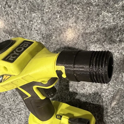 Adapter nối Ryobi inflator P738 sang ống nước vườn, đầu đực US GHT