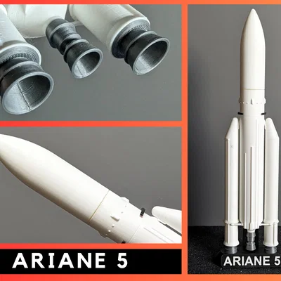ARIANE 5 (tỉ lệ 1:200) – Mô hình tên lửa ESA