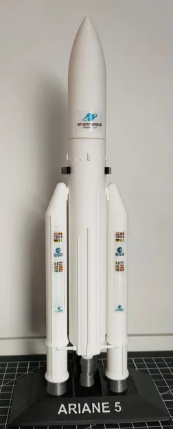 ARIANE 5 (tỉ lệ 1:200) – Mô hình tên lửa ESA - Image 2