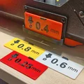 Bảng chỉ báo Nozzle cho Prusa enclosure - E3D V6 - Thumbnail 1
