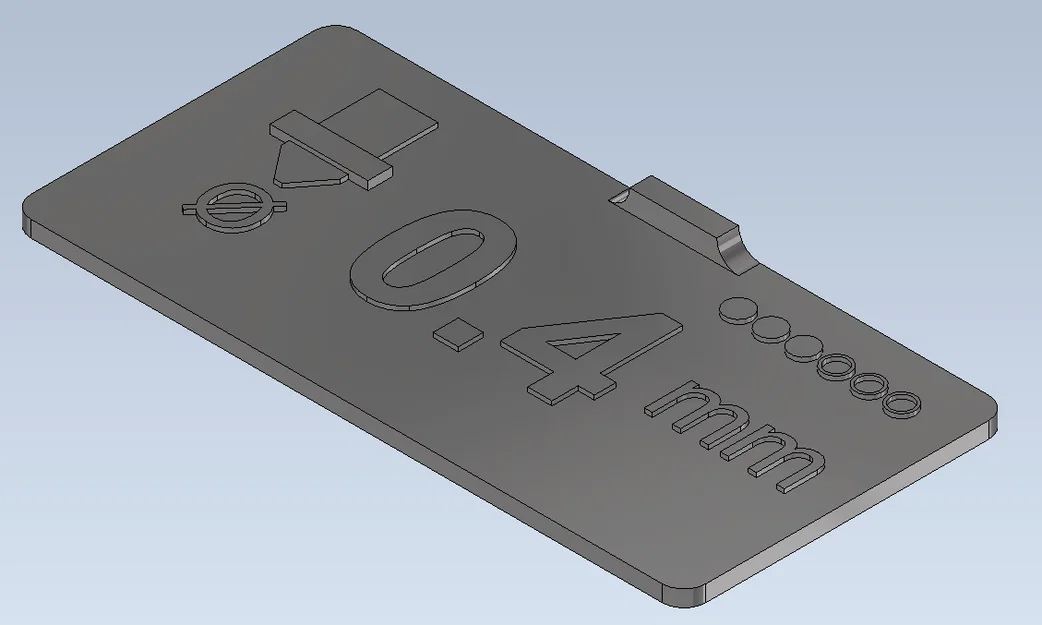 Bảng chỉ báo Nozzle cho Prusa enclosure - E3D V6 - Image 3