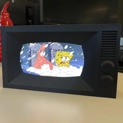 Mô hình tivi cổ điển in 3D cho điện thoại - Tận hưởng phong cách Retro