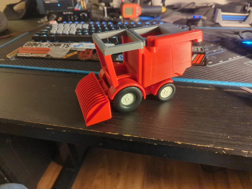 Mô hình xe gặt đập liên hợp tương thích DUPLO - Tự in 3D - Image 1