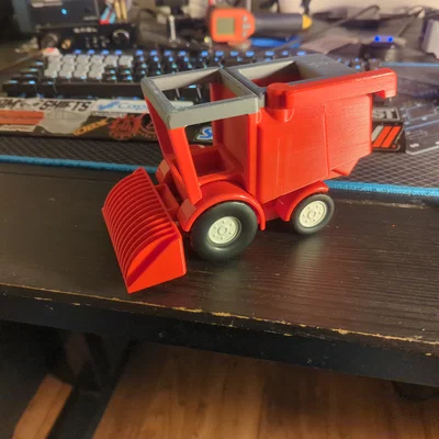 Mô hình xe gặt đập liên hợp tương thích DUPLO - Tự in 3D